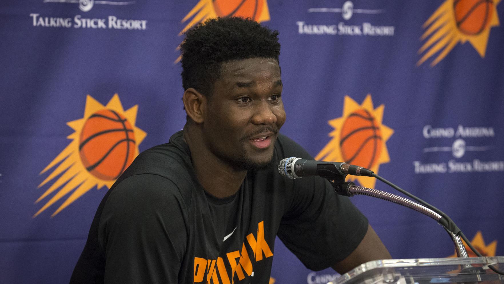 'Best competitor' Deandre Ayton says he's certain he'll go to Suns with top pick